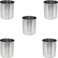 Omcan - 12 QT Stainless Steel Bain Marie Pot, Pack of 5 - 44658