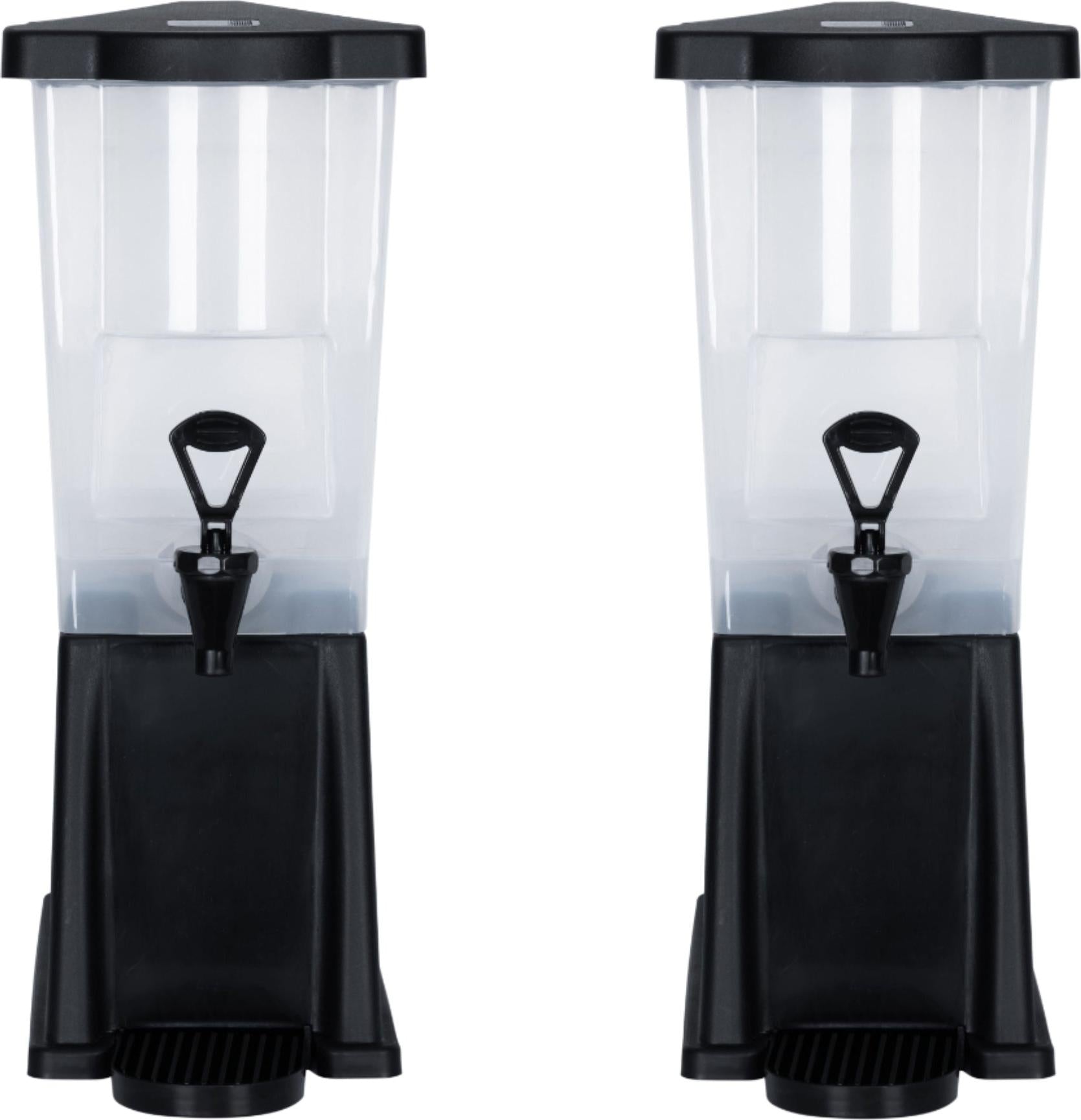 Omcan - 12 Qt Rectangular Single Tank Juice and Beverage Dispenser, Pack of 3 - 81120