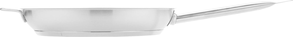 Omcan - 12” Stainless Steel Fry Pan with Helper Handle, Pack of 2 - 80449