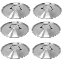 Omcan - 12" Stainless Steel Lid, Pack of 5 - 80455