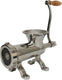 Omcan - #12 Stainless Steel Manual Meat Grinder - 44418