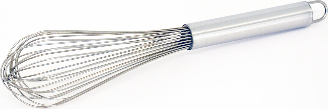 Omcan - 12" Stainless Steel Piano Whip (305 mm), Pack of 40 - 80076