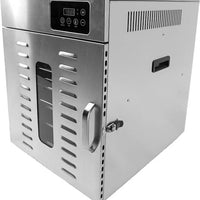 Omcan - 12 Trays Stainless Steel Food Dehydrator with Digital Control - CE-CN-0012-E