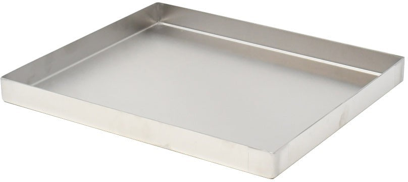 Omcan - 12″ x 10″ x 1″ Stainless Steel Pan, Pack of 3 - 44123