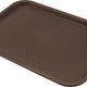 Omcan - 12" x 16" Brown Food Tray (305 mm x 406 mm), 25/cs - 80093