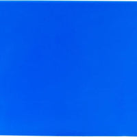 Omcan - 12" x 18" Blue Rigid Cutting Board, Pack of 10 - 41197