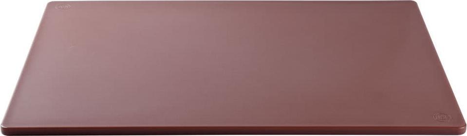 Omcan - 12" x 18" Brown Rigid Cutting Board, Pack of 15 - 41199