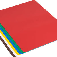 Omcan - 12" x 18", Pack of 6 Colour-Coded Flexible Cutting Boards, Pack of 10 - 41193
