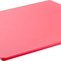 Omcan - 12" x 18" Red Rigid Cutting Board, Pack of 10 - 41200