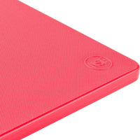 Omcan - 12" x 18" Red Rigid Cutting Board, Pack of 10 - 41200