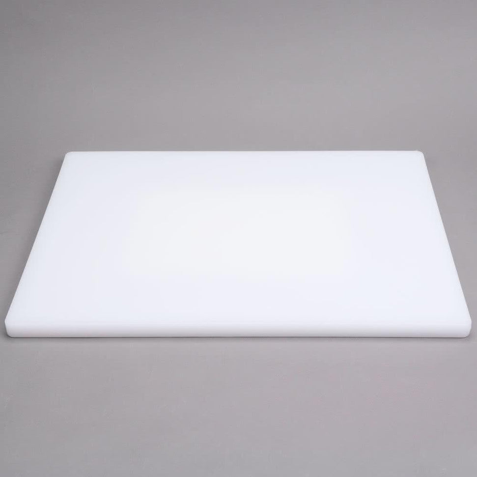 Omcan - 12" x 18" White Rigid Cutting Board, Pack of 10 - 41196