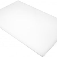 Omcan - 12" x 18" White Rigid Cutting Board, Pack of 10 - 41196