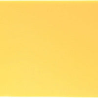 Omcan - 12" x 18" Yellow Rigid Cutting Board, Pack of 10 - 41201