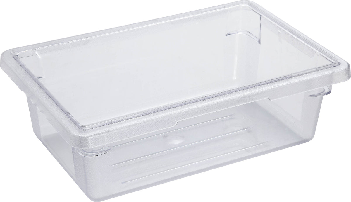 Omcan - 12" x 18" x 6" Polycarbonate Food Storage Container (305 x 457 x 152 mm), Pack of 4 - 85116