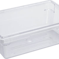 Omcan - 12" x 18" x 6" Polycarbonate Food Storage Container (305 x 457 x 152 mm), Pack of 5 - 85116