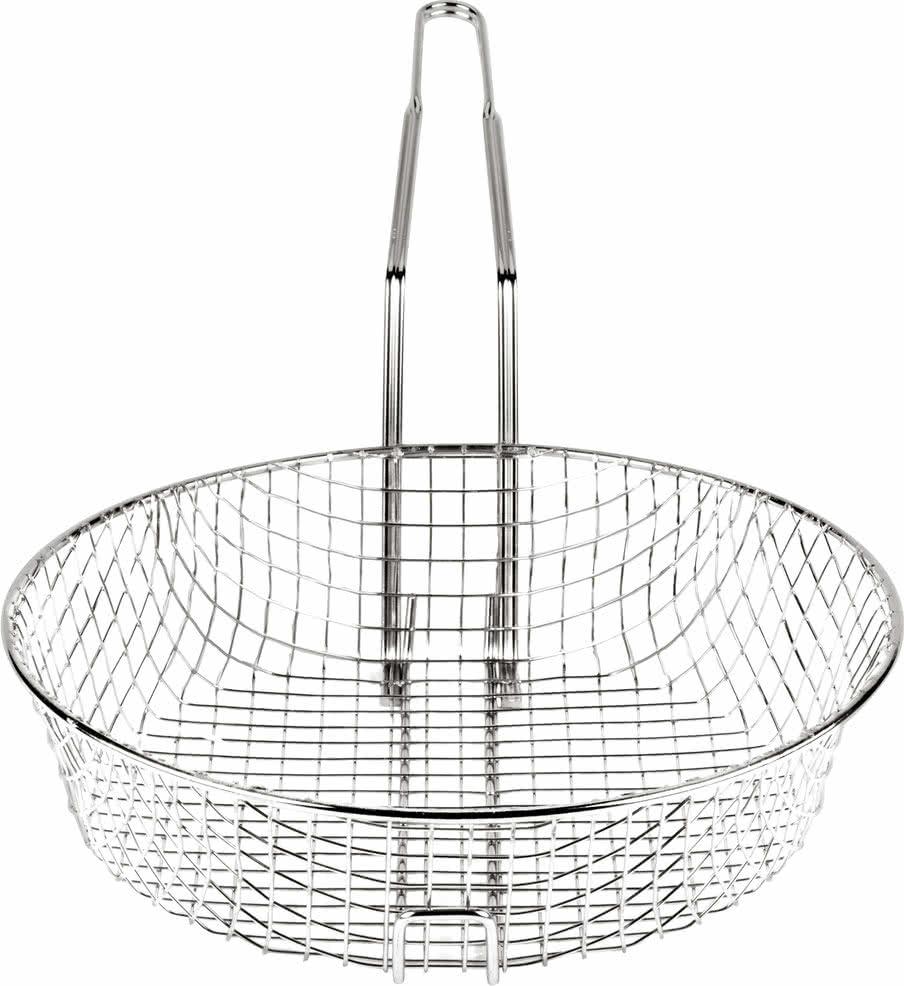 Omcan - 12″ x 3″ Coarse Mesh Culinary Basket (305 x 76 mm), Pack of 10 - 80373