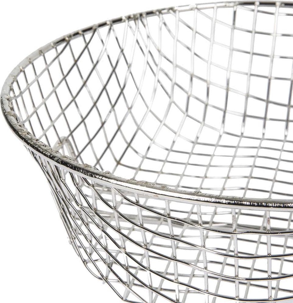 Omcan - 12″ x 3″ Coarse Mesh Culinary Basket (305 x 76 mm), Pack of 10 - 80373