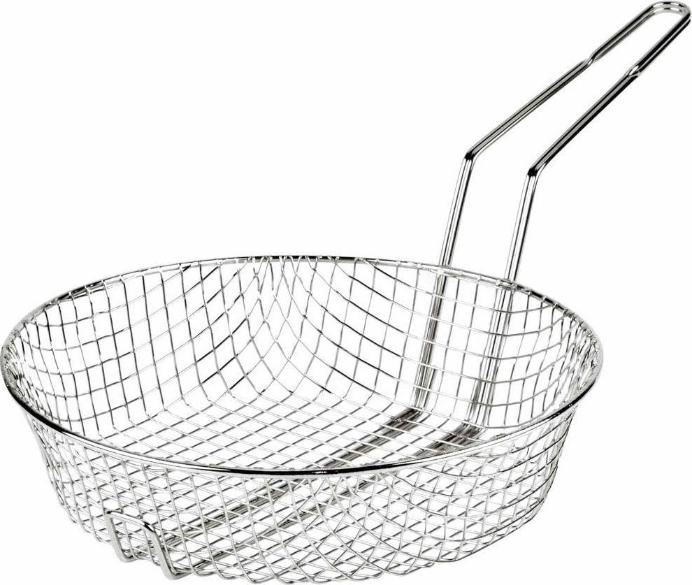 Omcan - 12″ x 3″ Coarse Mesh Culinary Basket (305 x 76 mm), Pack of 10 - 80373