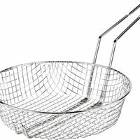 Omcan - 12″ x 3″ Coarse Mesh Culinary Basket (305 x 76 mm), Pack of 10 - 80373