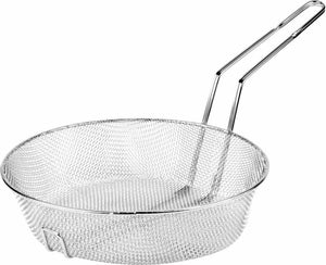 Omcan - 12″ x 3″ Fine Mesh Culinary Basket (305 x 76 mm), 15/cs - 80379