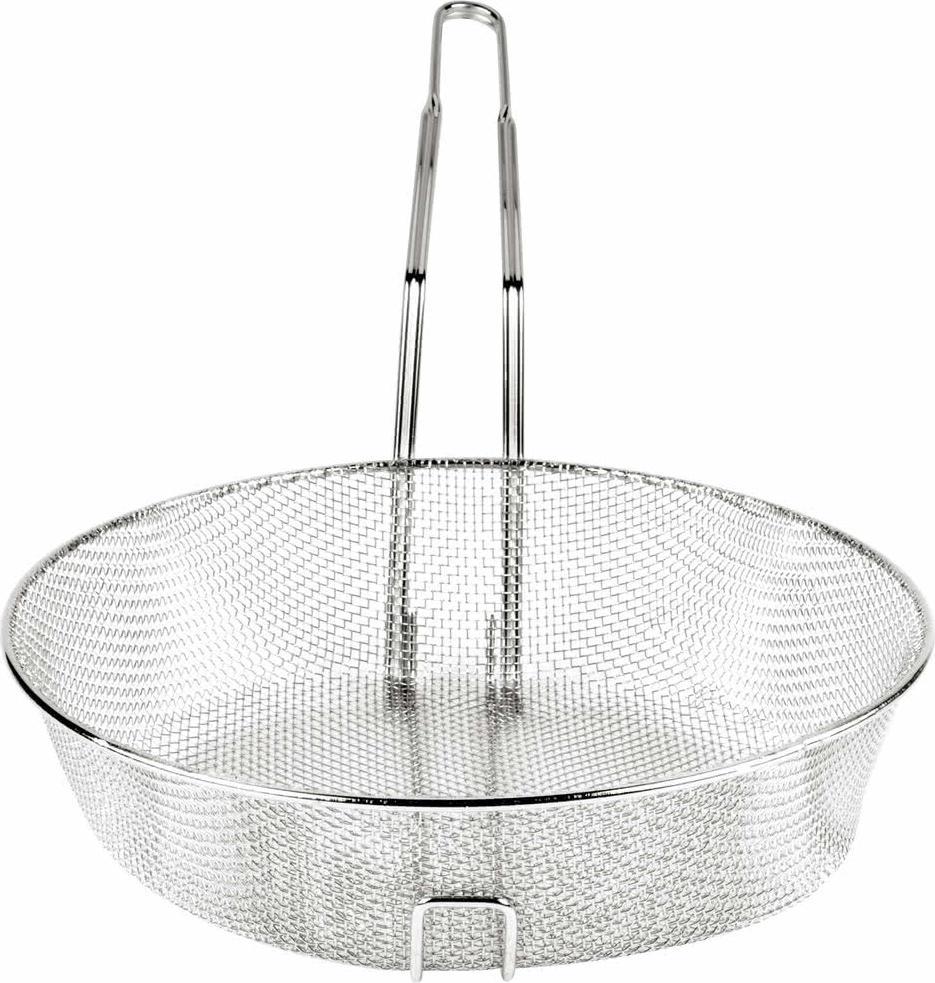 Omcan - 12″ x 3″ Fine Mesh Culinary Basket (305 x 76 mm), Pack of 10 - 80379