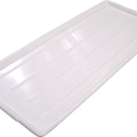 Omcan - 12” x 30” White Meat & Bun Tray, Pack of 10 - 13006