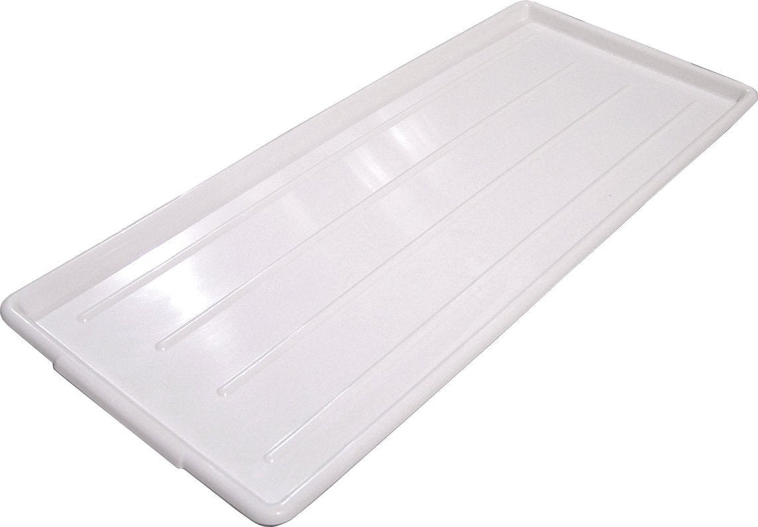 Omcan - 12” x 30” White Meat & Bun Tray, Pack of 5 - 13006