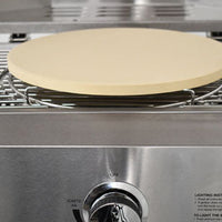 Omcan - 12,000 BTU Stainless Steel Propane Pizza Oven with Foldable Legs - 49112