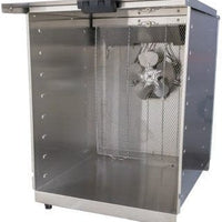 Omcan - 120V, 16 Tray Stainless Steel Food Dehydrator with Thermostat Control and Timer - CE-CN-0016-D