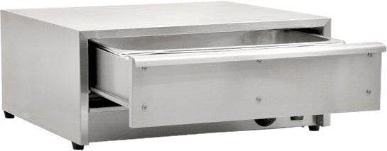 Omcan - 120V, 32 Standard Hot Dog Buns Capacity Dry Heat Bun Warmer - FW-CN-0032