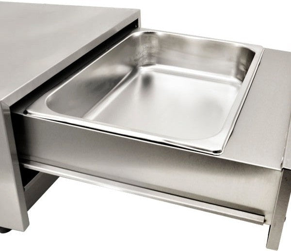 Omcan - 120V, 32 Standard Hot Dog Buns Capacity Dry Heat Bun Warmer - FW-CN-0032