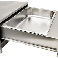 Omcan - 120V, 32 Standard Hot Dog Buns Capacity Dry Heat Bun Warmer - FW-CN-0032