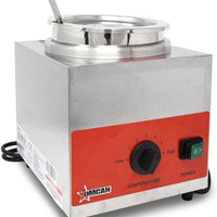 Omcan - 120V, 3.5 Qt Capacity Countertop Stainless Steel Food Warmer - FW-CN-0004