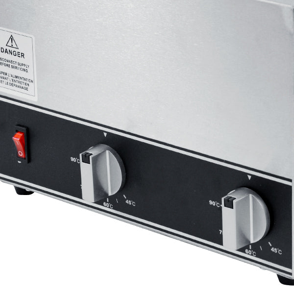 Omcan - 120V Double Bottle Sauce Warmer - FW-CN-1602