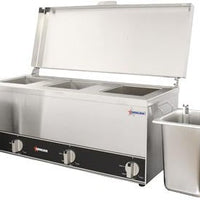 Omcan - 120V Triple Sauce Pot Warmer - FW-CN-0253