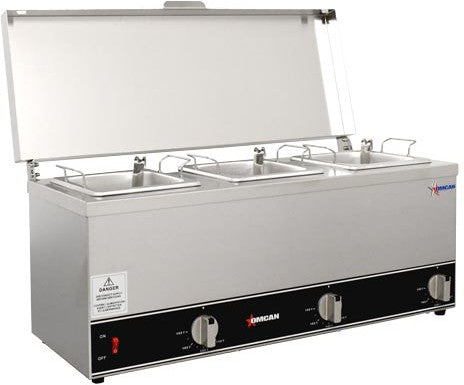 Omcan - 120V Triple Sauce Pot Warmer - FW-CN-0253