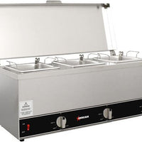 Omcan - 120V Triple Sauce Pot Warmer - FW-CN-0253