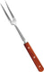 Omcan - 12.5” Heavy-Duty Fork with Short Wood Handle, 10/cs - 14145