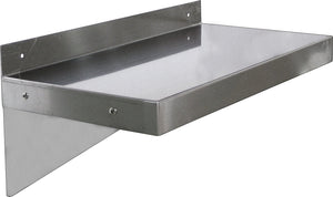 Omcan - 12.75” x 36” Stainless Steel Wall Shelf, 2/cs - 22109
