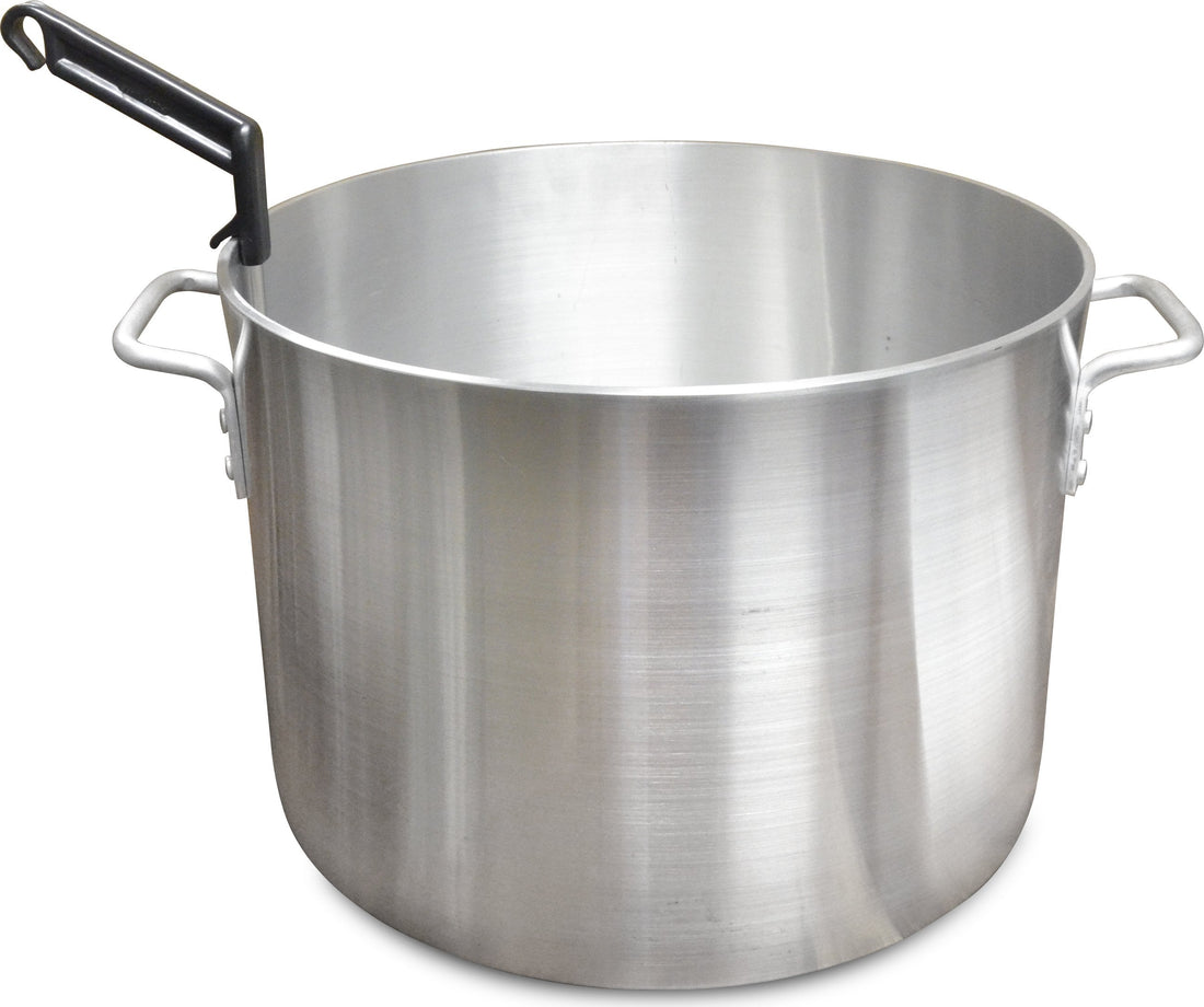 Omcan - 13" (4 oz - 118 ml) Two Piece Ladle with Pot Rim Hook, Pack of 15 - 80321