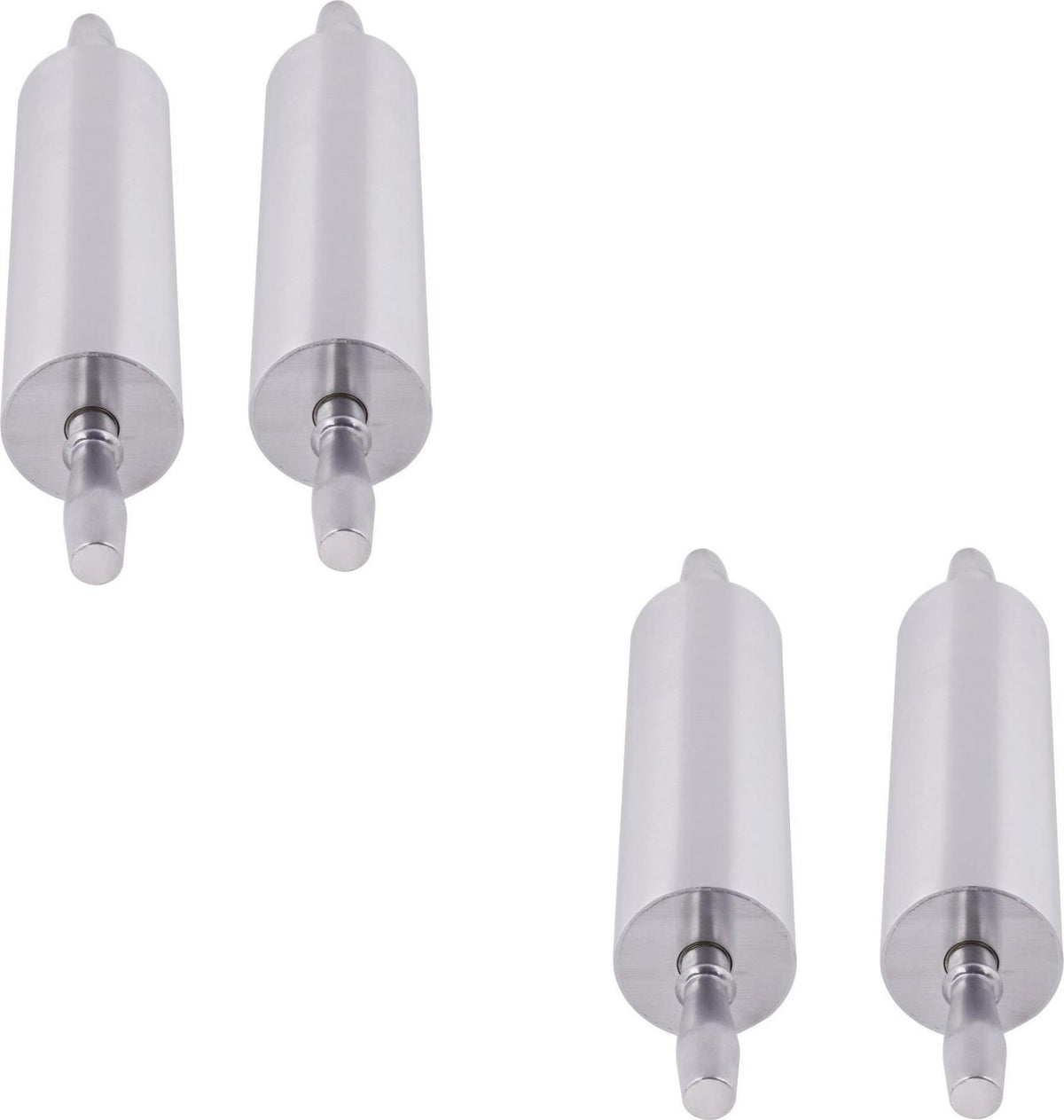 Omcan - 13" Aluminum Rolling Pin, Pack of 2 - 27676