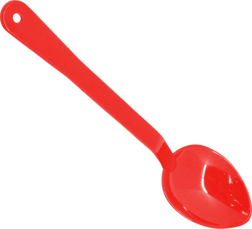 Omcan - 13" Red Serving Spoon, Pack of 50 - 80293
