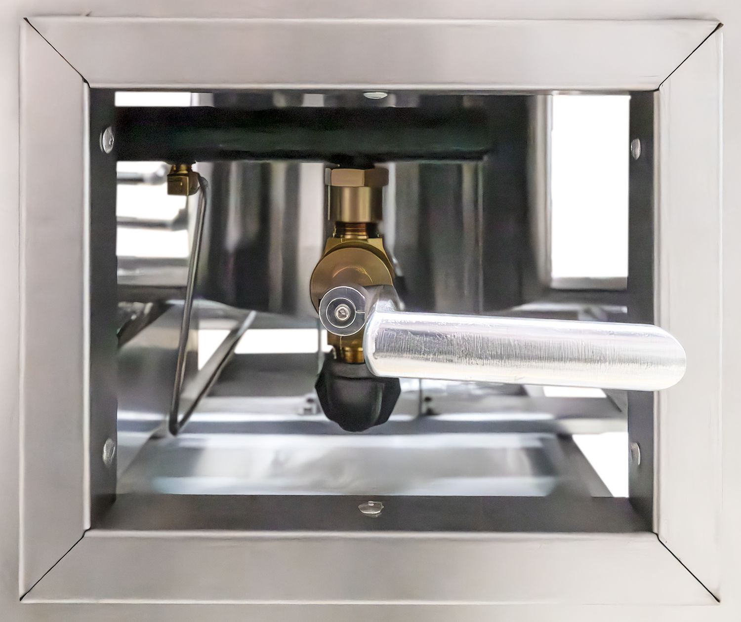 Omcan 13" Two Chambers Natural Gas Wok Range with Backsplash and Fau