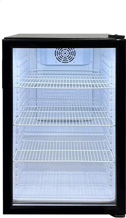 Omcan - 130 L Black Countertop Display Refrigerator - 48277