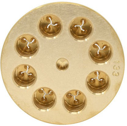 Omcan - #133 Fusilli Pasta Die For Pasta Machines PM-IT-0025 - PM-IT-0025-T & PM-IT-0040 - 24213