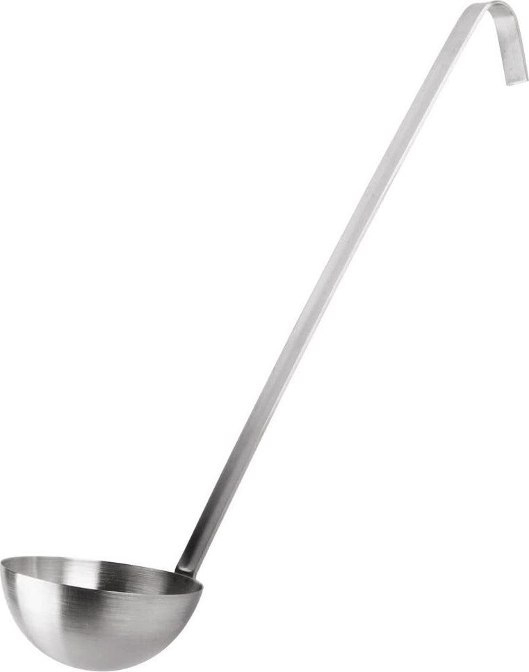 Omcan - 14" (12 oz - 360 ml) Two Piece Stainless Steel Ladle, Pack of 20 - 80412