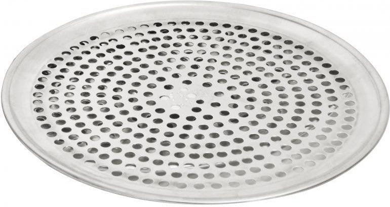 Omcan - 14" Aluminium Perforated Pizza Pan, Pack of 24 - 44552