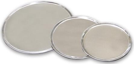 Omcan - 14" Aluminum Solid Pizza Pan, Pack of 25 - 20220