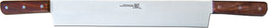 Omcan - 14" Cheese Knife with Wood Handle, 4/cs - 11518