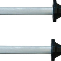 Omcan - 14" Diamond Steel Sharpening Rod, Pack of 2 - 13775